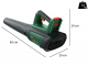 Bosch Advanced Leaf Blower 36V-750 - Soffiatore a batteria 36V 2Ah