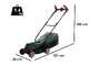 Bosch CityMower 18-32-300 - Tagliaerba a batteria - 18V/4Ah - Taglio 32 cm