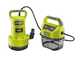 Ryobi RY18SPA-0 - Pompa sommersa per acque chiare e scure - 18V - SENZA BATTERIA E CARICABATTERIA