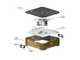 Linea VZ Happy Nero - Barbecue portatile a pellet