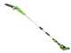 Greenworks G40PSFK2 - Potatore a batteria a spalla su asta di prolunga - Batteria 40V 2Ah