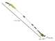 Greenworks G40PSFK2 - Potatore a batteria a spalla su asta di prolunga - Batteria 40V 2Ah