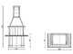Linea VZ Vulcano - Barbecue in muratura a legna e carbone