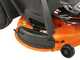 Yard Force E559 - Trattorino taglierba a batteria 56V/50Ah - Sacco di raccolta, scarico laterale e mulching