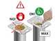 Linea VZ Party bianco - Barbecue pirolitico a pellet con ruote