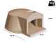 Linea VZ F1 - Forno a legna da incasso con camera &Oslash; 85 cm - Capacit&agrave; cottura 3 pizze