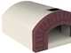 Linea VZ Sorrento - Forno a legna da incasso con piano cottura 72x105 cm - Capacit&agrave; cottura 5 pizze