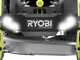 Ryobi ZTRX107 - Trattorino tagliaerba a batteria a raggio zero - 72V/20Ah - taglio da 107cm - 2in1