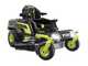 Ryobi ZTRX107 - Trattorino tagliaerba a batteria a raggio zero - 72V/20Ah - taglio da 107cm - 2in1