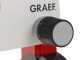 Graef SKS 500 Rossa - Affettatrice 2 in 1 con affettaverdure - Lama da 170 mm