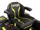 Ryobi ZTRX137 - Trattorino tagliaerba a batteria a raggio zero - 72V/30Ah - taglio da 137cm - 2in1