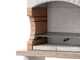 Palazzetti Cordoba - Barbecue Module Grill in muratura a legna e carbone