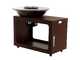 RoyalFood COR-4250 - Barbecue a legna e carbone in Corten