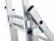 Gierre Modula AL405, 3x7 gradini, 3.98 m - Scala in alluminio - Altezza stimata operativa 4.98 m