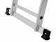 Gierre Modula AL435, 3x11 gradini, 6.83 m - Scala in alluminio - Altezza stimata operativa 7.83 m