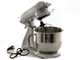 DCG KM1510S 7l - Impastatrice planetaria - Vasca acciaio 7 litri - Multi attrezzo a sgancio rapido
