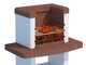 Linea VZ Toscana - Barbecue in muratura a legna e carbone