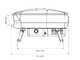 Witt Etna Rotante Arancione - Forno a gas per pizza