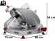 Berkel essentia gravit&agrave; BEG350B  - Affettatrice con lama in acciaio cromato da 350mm