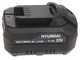 Hyundai LCGC777-3 - Elettrosega a batteria 2 x 20V 4Ah - Lama da 35cm