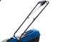 Hyundai ZE33-D40 - Tagliaerba a batteria - 2x20V/4Ah - Taglio 33 cm