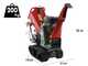 Blue Bird 310-SHL 1200 - Biotrituratore semovente a cingoli su motocarriola - Motore Loncin G420F