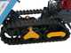 EuroMech EM500H-Agri - Motocarriola cingolata cassone estensibile 500Kg