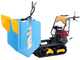 EuroMech EM500H-Dumper - Motocarriola cingolata cassone dumper 500Kg