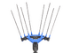 Campagnola Icarus V1 58 - Asta in alluminio da 185-270 cm - Abbacchiatore elettrico