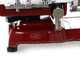 BERKEL B3 - Affettatrice a volano con piedistallo con lama in acciaio al cromo da 300 mm -  Rossa