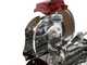 Berkel Tribute Rosso - Affettatrice a volano con piedistallo  - Lama in acciaio al cromo da 300 mm