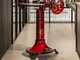 Berkel Tribute Rosso - Affettatrice a volano con piedistallo  - Lama in acciaio al cromo da 300 mm