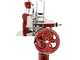 Berkel B114 - Affettatrice a volano con piedistallo - Lama in acciaio al cromo da 320 mm - Rossa