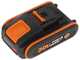 WORX WG384E - Elettrosega a batteria 2 x 20V 2Ah - Lama da 35cm