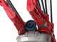 Lisam Swing 36V - Abbacchiatore Elettrico a batteria - Con 8 + 8 denti in carbonio - Asta Telescopica - 220-300 cm