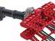 Lisam Swing 36V - Abbacchiatore Elettrico a batteria - Con 8 + 8 denti in carbonio - Asta Telescopica - 220-300 cm