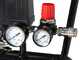FIAC SUPERSILENT 24/1 - Compressore aria elettrico monofase silenziato, oil-less - Motore 1 HP - 24 lt