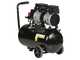 FIAC SUPERSILENT 24/1 - Compressore aria elettrico monofase silenziato, oil-less - Motore 1 HP - 24 lt
