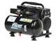 FIAC SUPERSILENT 6/1 - Compressore aria elettrico portatile monofase silenziato, oil-less - Motore 1 HP - 6 lt