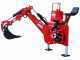 GeoTech Pro BHS 175 - Retroescavatore per trattore con spostamento laterale
