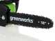 Greenworks GD48TCS - Elettrosega a batteria - 48V - Lama da 30cm - SENZA BATTERIE E CARICABATTERIE