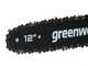 Greenworks GD48TCS - Elettrosega a batteria 48V 2Ah - Lama da 30cm