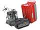 GeoTech Pro GeoPorter 630E Hydro - Motocarriola cingolata cassone estensibile idraulico 600Kg