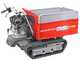 GeoTech Pro GeoPorter 630E Hydro - Motocarriola cingolata cassone estensibile idraulico 600Kg