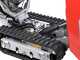 GeoTech Pro GeoPorter 630D Hydro - Motocarriola cingolata cassone dumper idraulico 600Kg