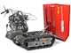 GeoTech Pro GeoPorter 630D Hydro - Motocarriola cingolata cassone dumper idraulico 600Kg