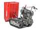 GeoTech Pro GeoPorter 630D Hydro - Motocarriola cingolata cassone dumper idraulico 600Kg