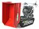 GeoTech Pro GeoPorter 630D Hydro - Motocarriola cingolata cassone dumper idraulico 600Kg