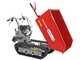 GeoTech Pro GeoPorter 630D - Motocarriola cingolata dumper 600Kg