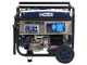 BullMach AMBRA 13800 E - Generatore di corrente carrellato a benzina con AVR 10 Kw monofase - Quadro ATS incluso